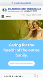 Mobile Screenshot of delawarefamilymedicine.com